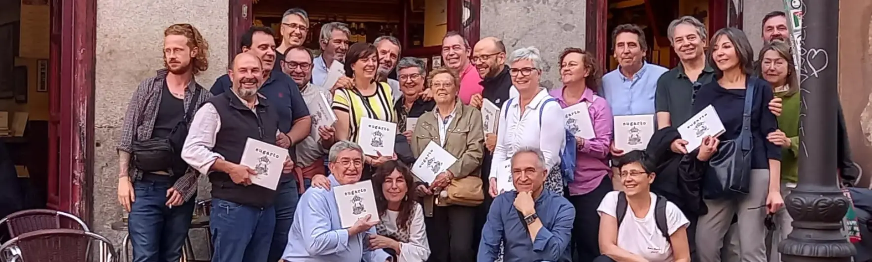 El libro de viñetas de «eugarto», presentado en Madrid